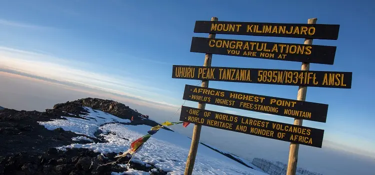 Climbers on Umbwe Route group climb Kilimanjaro